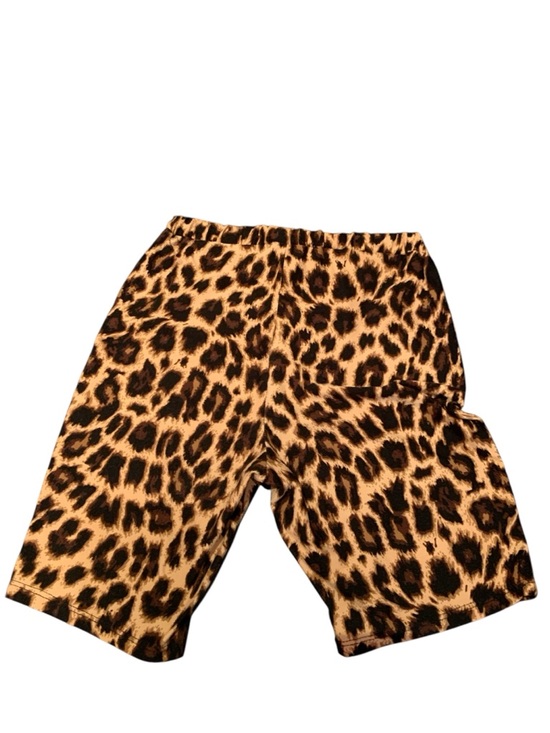 Grace Pants - 🌸GRACE🌸LEOPARD STRETCH WAIST BIKE SHORT. NWT. NEVER WORN!